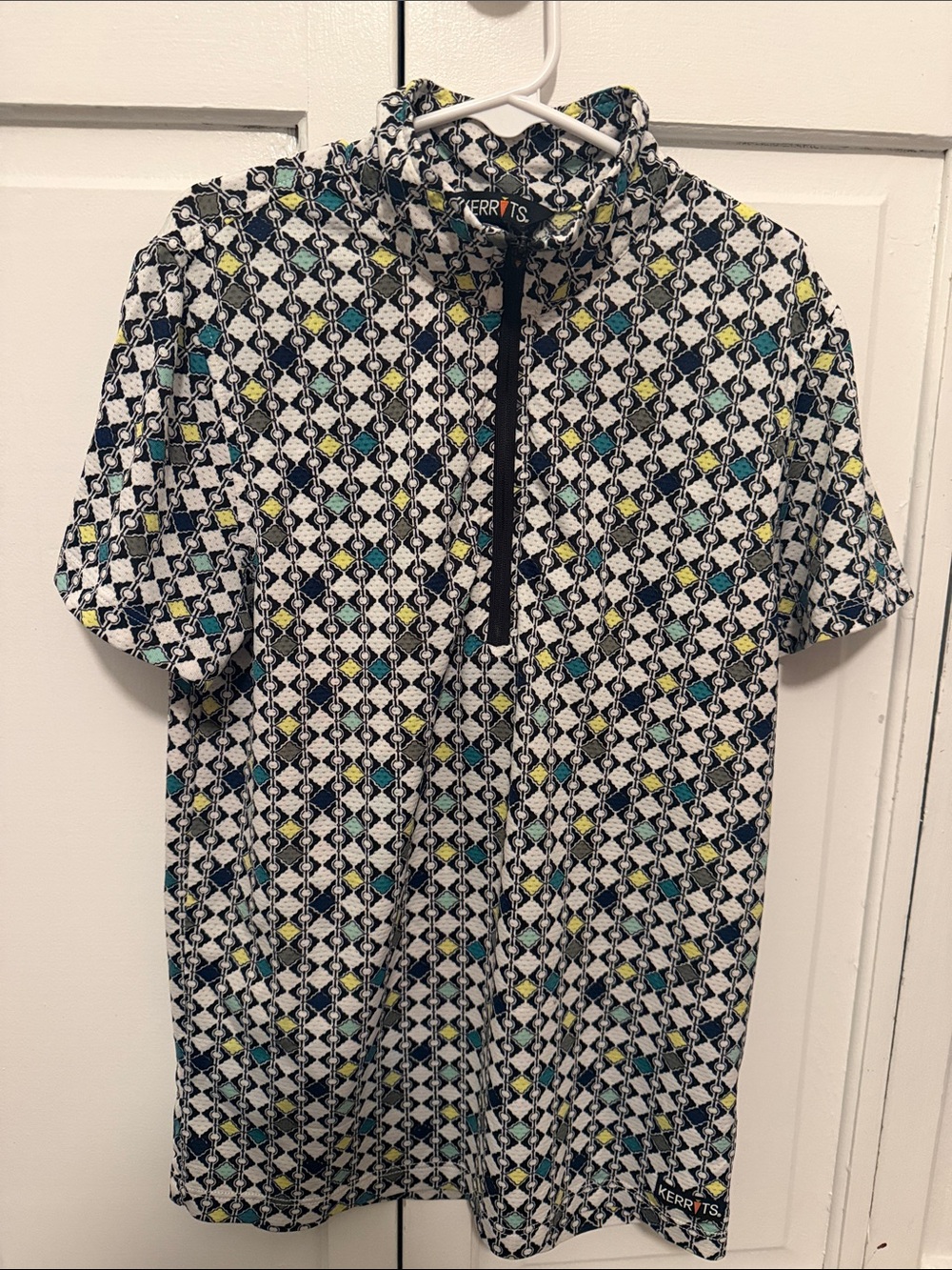 Kerrits Geometric Short Sleeve Polo
